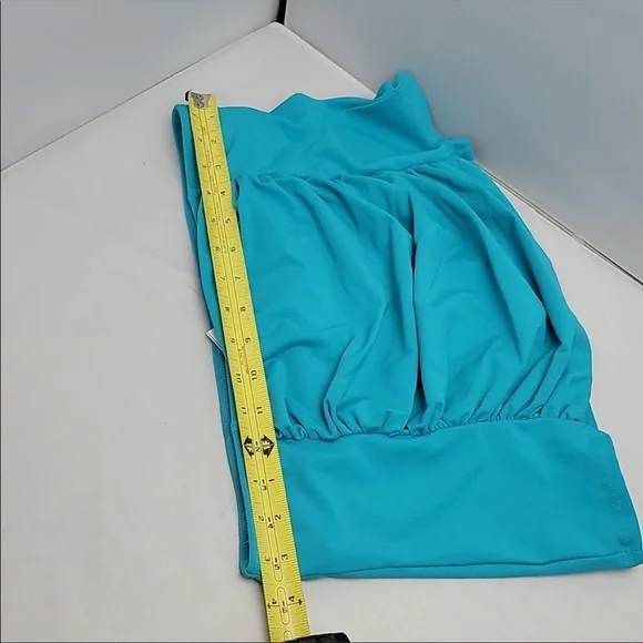 Shape FX NWOT NEW Turquoise Skirted Swim Skirt Bottoms - Picture 7 of 10
